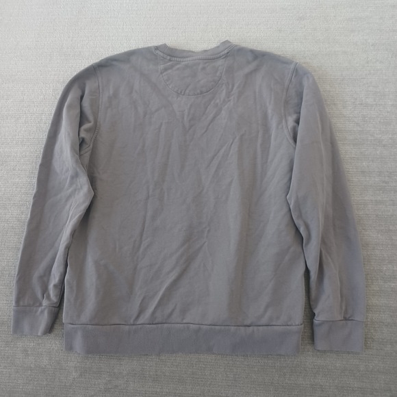 Patagonia Sweatshirt Mens L Gray Regenerative Organic Certified Crewneck Logo - Picture 2 of 10